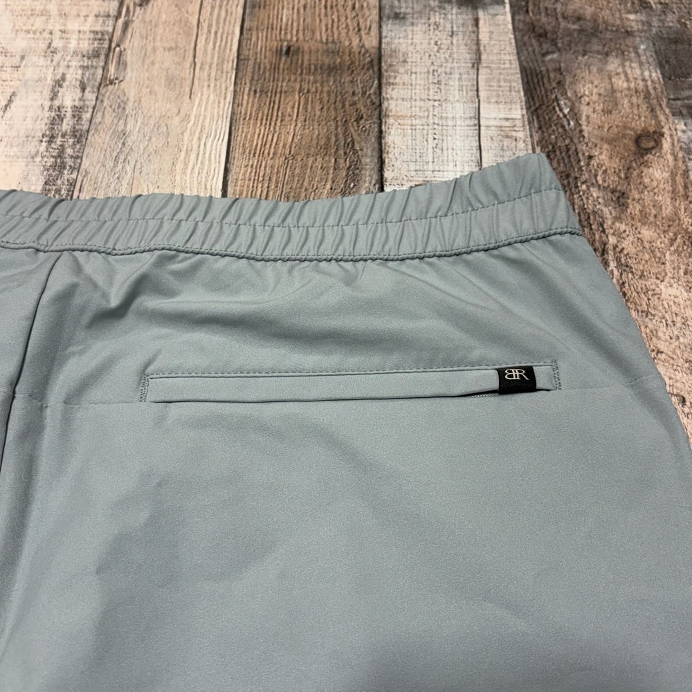 Banana Republic Jogger Pants Mens 34‎ Gray Performance Tapered Techwear Gorpcore - Picture 6 of 10